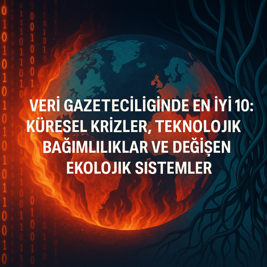 Veri Gazeteciliğinde En İyi 10: Küresel Krizler, Teknolojik Bağımlılıklar ve Değişen Ekolojik Sistemler
