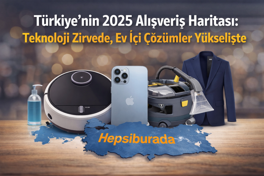 Hepsiburada, 2025 Yılı Alışveriş Tercihlerini Açıkladı