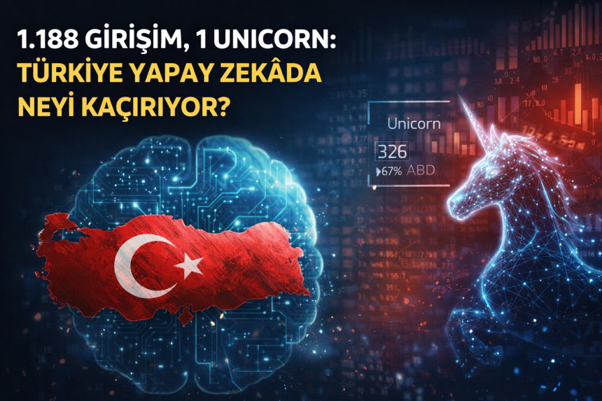 1.188 Girişim, 1 Unicorn: Türkiye Yapay Zekâda Neyi Kaçırıyor?